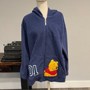 Disney Winnie the Pooh Full-Zip Hooded Jacket - Size XL